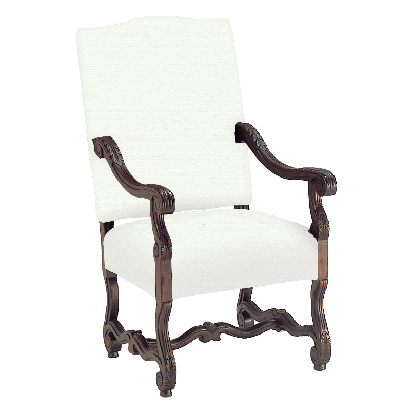 Carved Provence Arm Chair