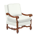 Carved Provence Lounge Chair