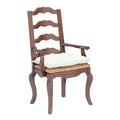 Ladderback Rush Arm Chair