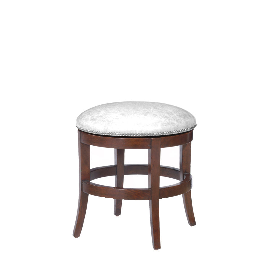 Veranda Backless Upholstered Swivel Barstool (Counter Height)