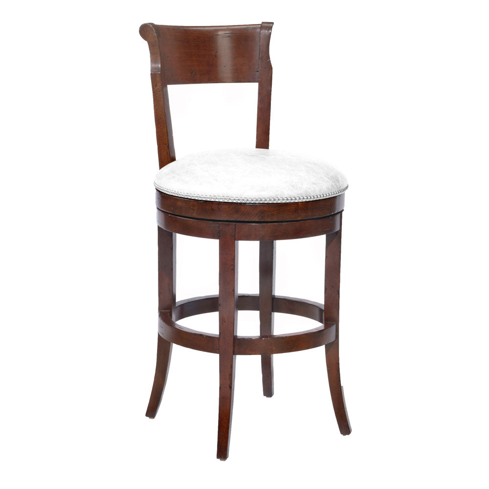 Veranda Upholstered Swivel Barstool (Bar Height)