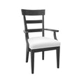 Montage Ladderback Upholstered Arm Chair
