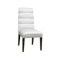 Horizontal Channeled Side Chair