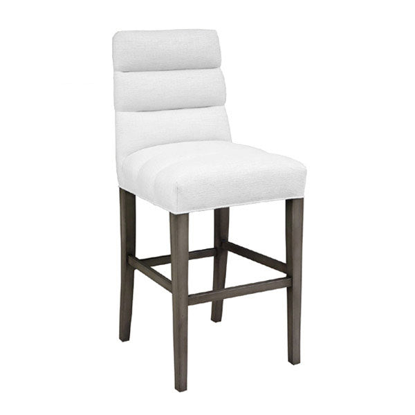Horizontal Channeled Barstool (Bar Height)