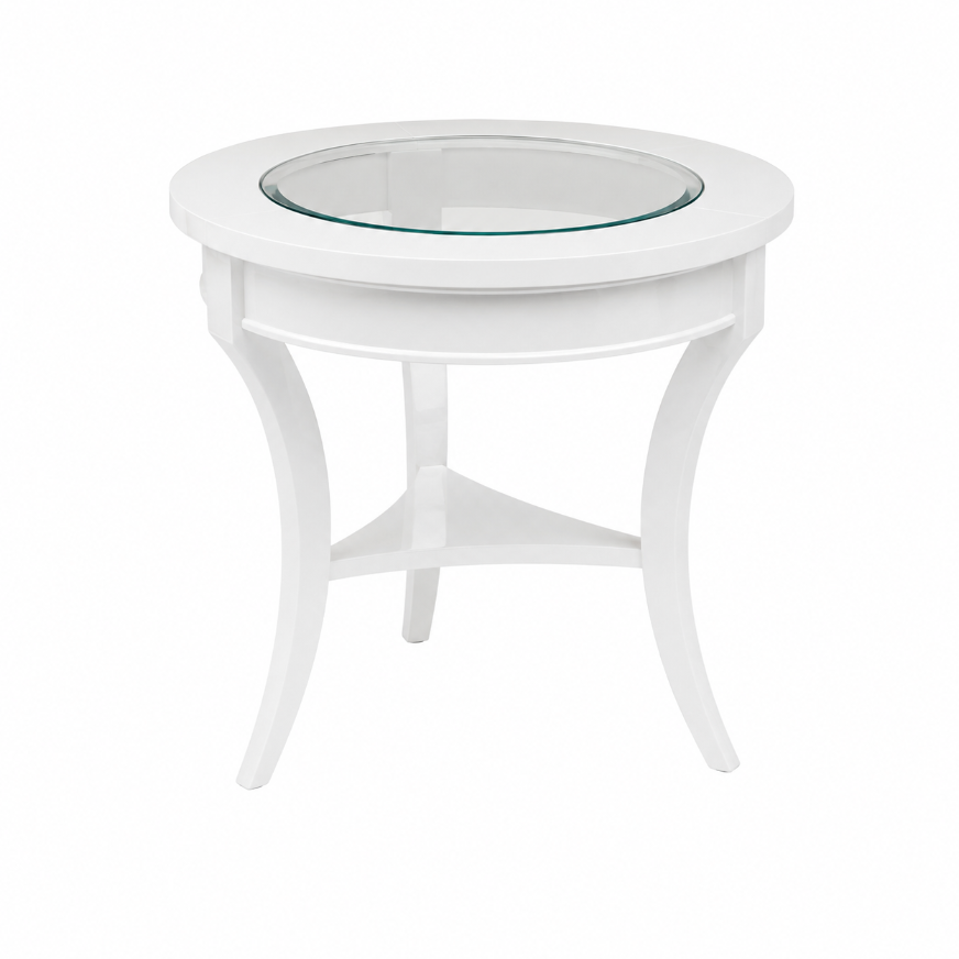 Veranda Round End Table