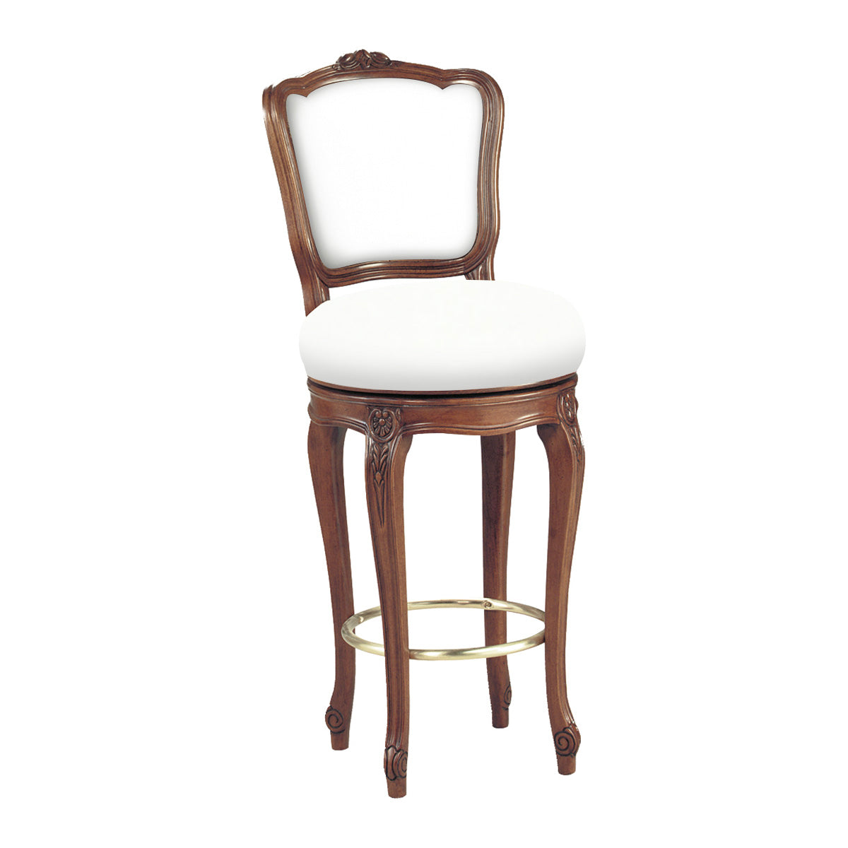 Upholstered Swivel Barstool (Bar Height)