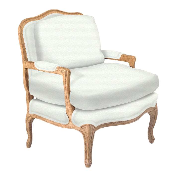 Open Arm Bergere Chair
