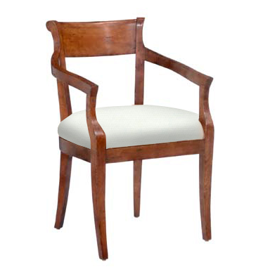 Veranda Upholstered Seat Arm Chair