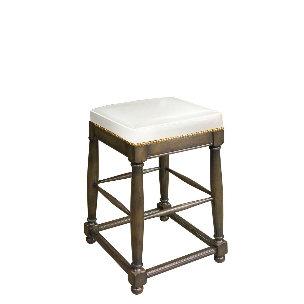 Country English Backless Barstool (Counter Height)