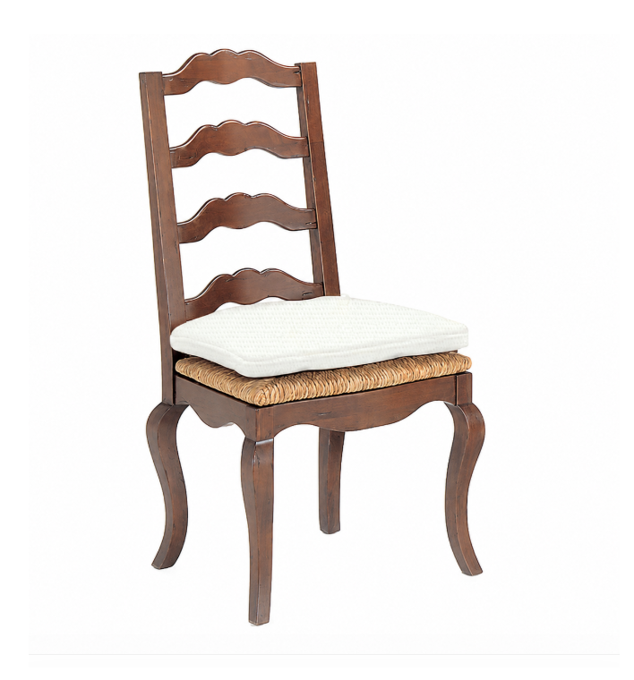 Ladderback Rush Seat Side Chair