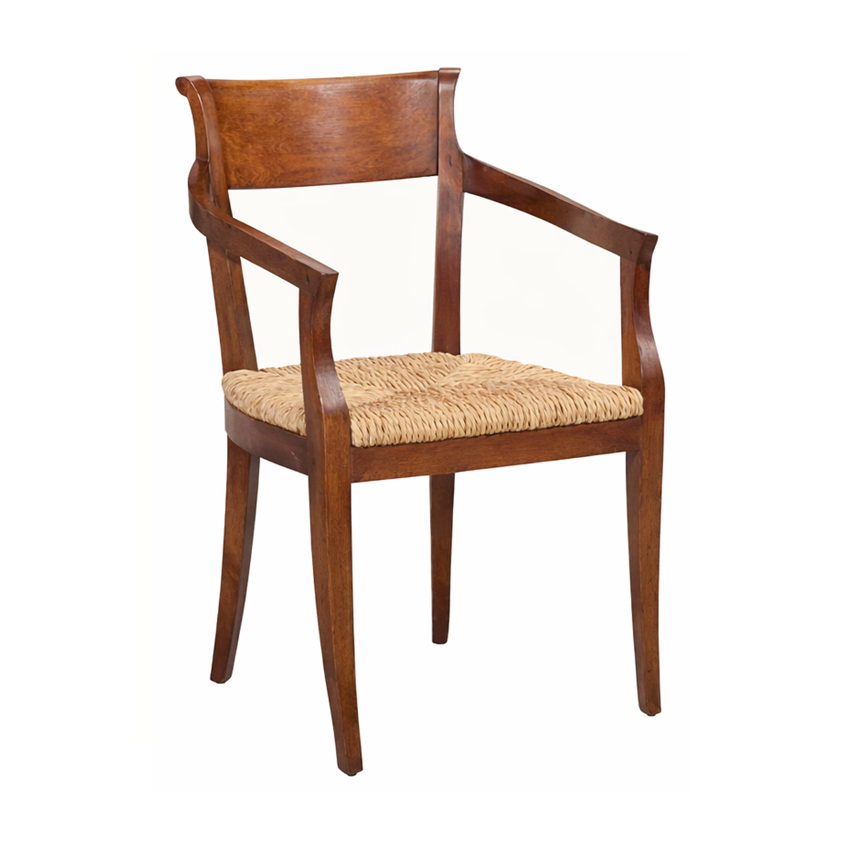 Veranda Rush Seat Arm Chair