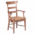 Harvest Rush Seat Arm Chair