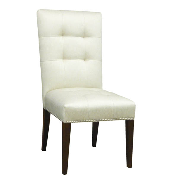 15230PG Flared Back Tufted Side Chair